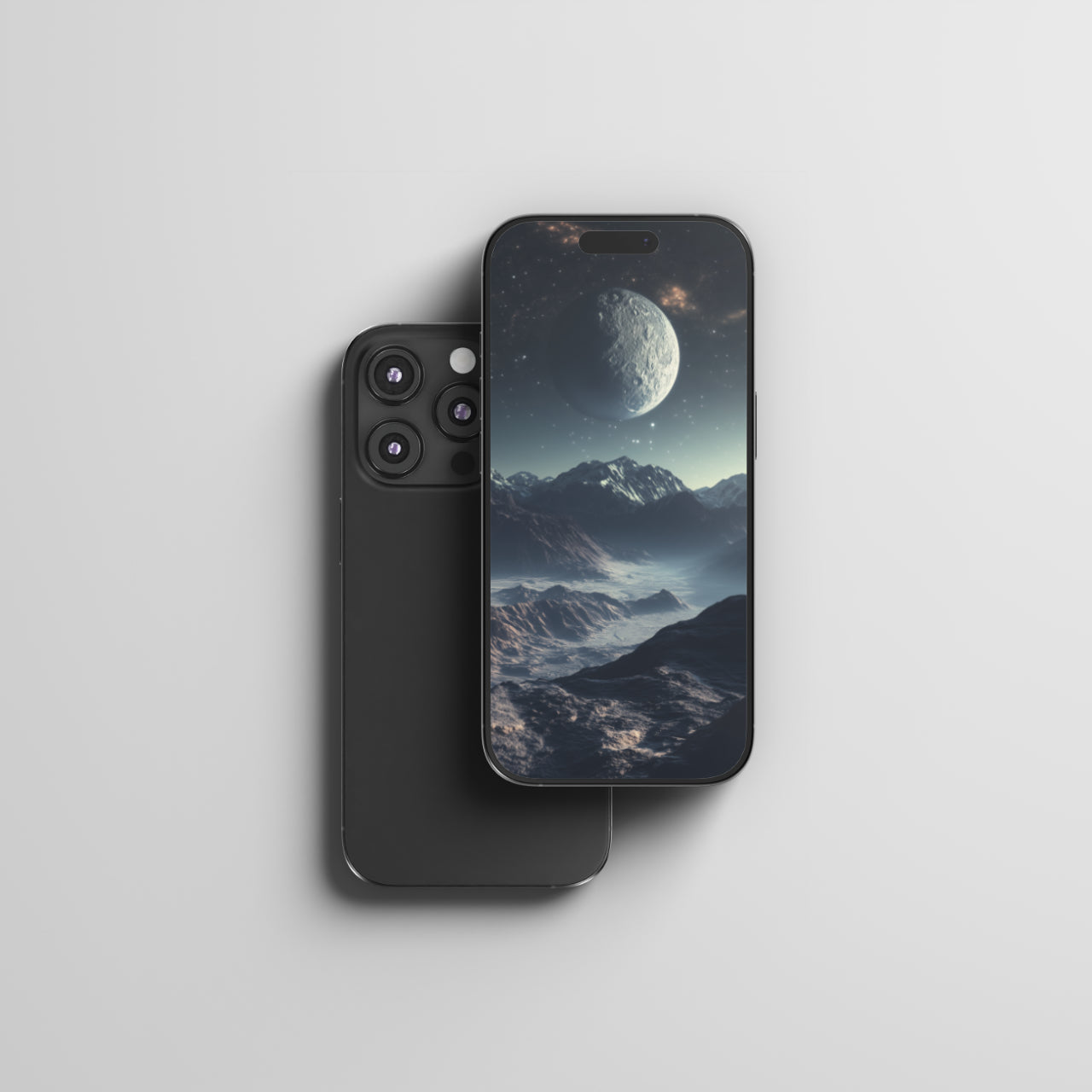 Lunar Serenity – Premium iPhone Wallpaper Collection
