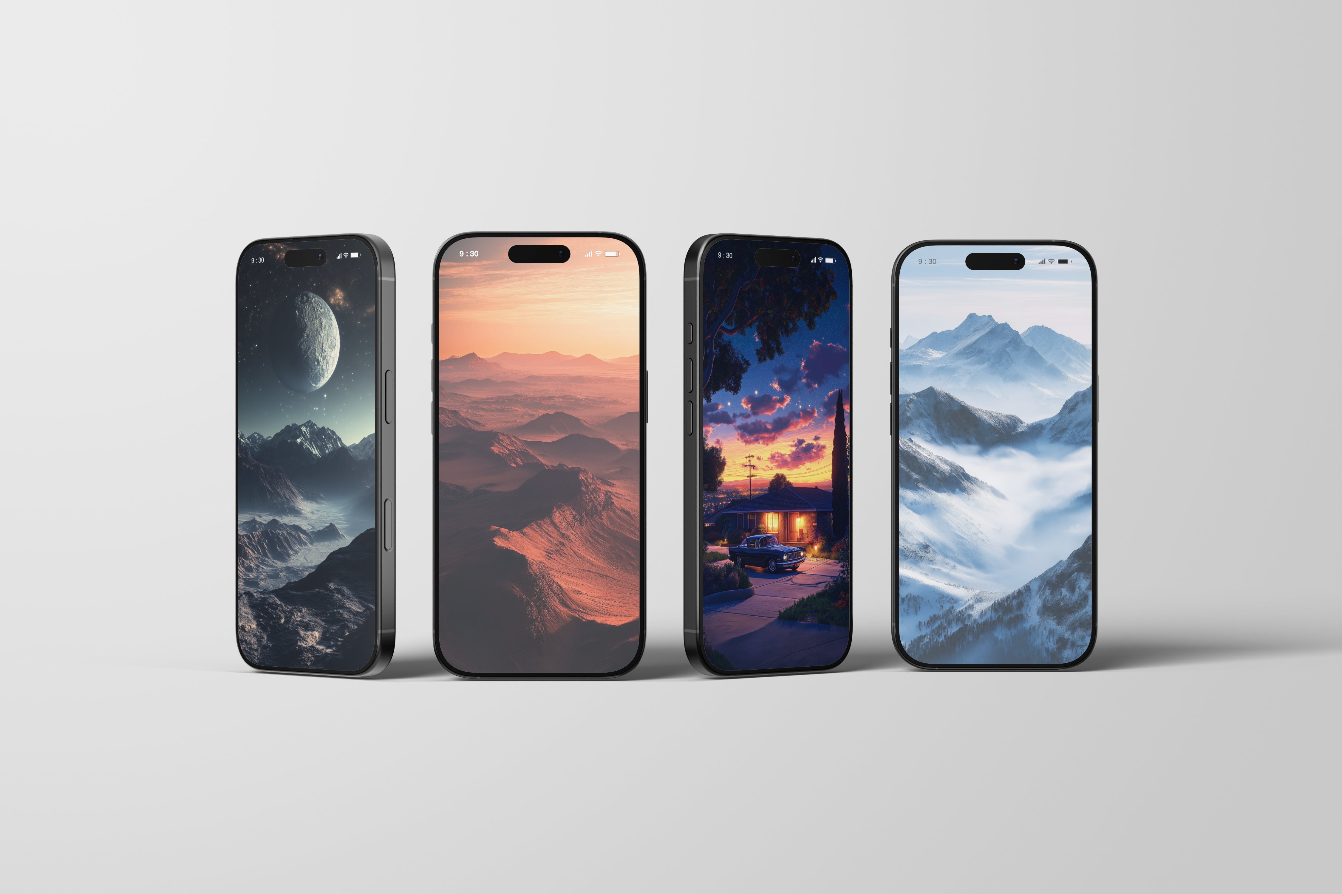 Eternal Dusk – Premium iPhone Wallpaper Collection