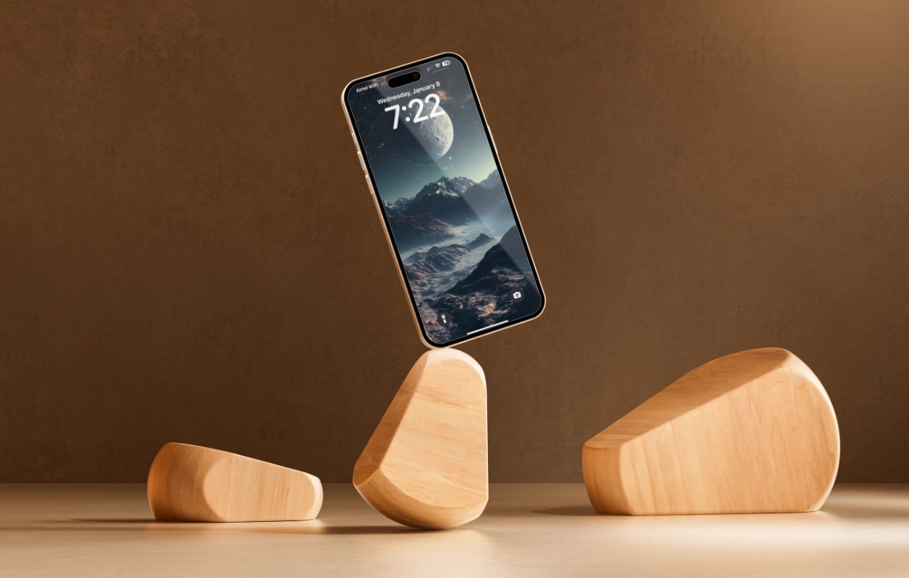 Lunar Serenity – Premium iPhone Wallpaper Collection